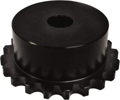 U.S. Tsubaki - 1-1/8" Bore Diam Finished Bore Roller Chain Coupling - 6.065" Coupling OD - Exact Tool & Supply