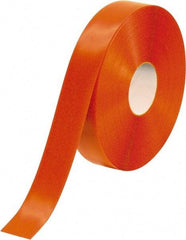 PRO-SAFE - Orange Solid Color PVC Tape - 2" Wide x 100' Long x 50 mil Thick, General Traffic - Exact Tool & Supply