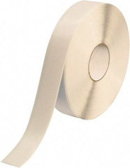 PRO-SAFE - White Solid Color PVC Tape - 2" Wide x 100' Long x 50 mil Thick, General Traffic - Exact Tool & Supply