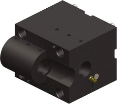 Lyndex - 1-1/4" Max Cut, 1-1/4" Shank Diam, Mori Seiki Boring Bar Holder - 4.9212" Projection - Exact Tool & Supply