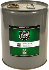 UltraTech - 5 Gal Metal Can Semi-Flat White Acrylic Coating - Approximately 250 Sq Ft/Gal Coverage, 528 g/L VOC Content, Direct to Metal - Exact Tool & Supply