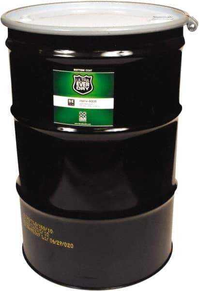UltraTech - 50 Gal Drum Semi-Flat White Acrylic Coating - Approximately 250 Sq Ft/Gal Coverage, 528 g/L VOC Content, Direct to Metal - Exact Tool & Supply
