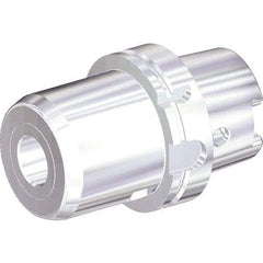 Kennametal - HSK100A Taper Shank, 1-1/4" Hole Diam, Hydraulic Tool Holder/Chuck - 80mm Nose Diam, 4" Projection, 51mm Clamp Depth, Through Coolant - Exact Tool & Supply