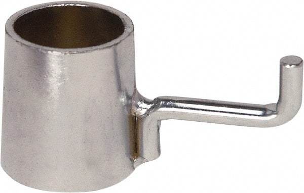 Quantum Storage - Open Shelving Accessory/Component - Chrome, Chrome Finish, Use with Wire Shelving Units - Exact Tool & Supply
