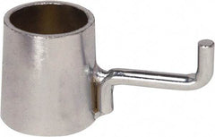 Quantum Storage - Open Shelving Accessory/Component - Chrome, Chrome Finish, Use with Wire Shelving Units - Exact Tool & Supply