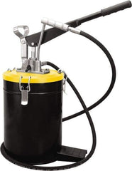 PRO-LUBE - Grease Lubrication 3 Strokes/oz Flow Aluminum & Steel Lever Hand Pump - For 528 oz Container - Exact Tool & Supply
