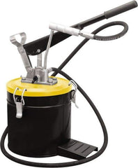 PRO-LUBE - Grease Lubrication 3 Strokes/oz Flow Aluminum & Steel Lever Hand Pump - For 208 oz Container - Exact Tool & Supply
