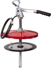 PRO-LUBE - Grease Lubrication 19 Strokes/oz Flow Aluminum & Steel Lever Hand Pump - For 25 to 50 Lb Container - Exact Tool & Supply