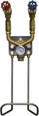 SANI-LAV - 1/2" Pipe, 150 Max psi, Brass Water Mixing Valve & Unit - Female Flare x Male Flare End Connections - Exact Tool & Supply