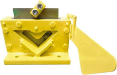 Uni-Hydro - Metal Cutting & Forming Machine Slug Type Angle Shear - For Use with Model 56-14 & PRO 56 Ironworkers - Exact Tool & Supply