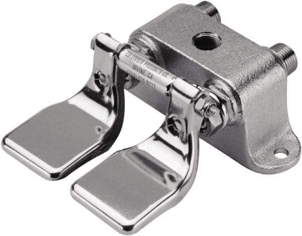 SANI-LAV - Faucet Replacement Double Pedal Foot Valve - Brass - Exact Tool & Supply