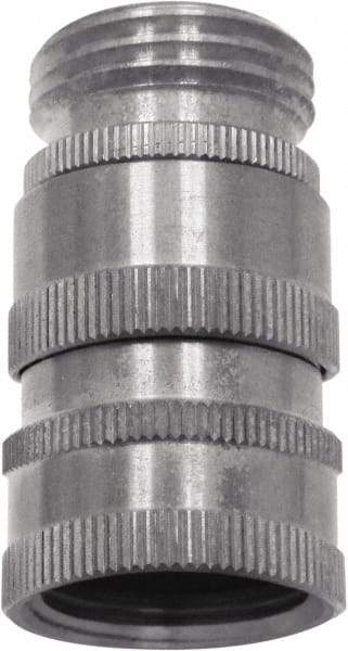 SANI-LAV - 3/4 GHT Garden Hose Quick Disconnect - Stainless Steel, Female Hose to Male Hose Connector - Exact Tool & Supply