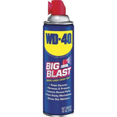 WD-40 - 18 oz Multi-Use Product with Big-Blast Spray - Liquid, Stop Squeaks, Removes & Protects, Loosens Rusted Parts, Free Sticky Mechanisms, Drives Out Moisture - Exact Tool & Supply