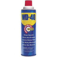 WD-40 - 16 oz Multi-Use Product Industrial Size - Multi-Purpose Lubricant: Stop Squeaks, Removes & Protects, Loosens Rusted Parts, Free Sticky Mechanisms, Drives Out Moisture - Exact Tool & Supply