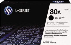 Hewlett-Packard - Black Toner Cartridge - Use with HP LaserJet Pro 400 M401, 400 MFP M425 - Exact Tool & Supply