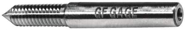 GF Gage - 5/16-24 Go Truncated Taperlock Thread Setting Plug Gage - Class 3A, Size 1 Handle, Steel - Exact Tool & Supply