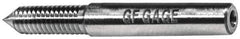 GF Gage - 5/16-24 Go Truncated Taperlock Thread Setting Plug Gage - Class 3A, Size 1 Handle, Steel - Exact Tool & Supply
