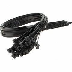 Thomas & Betts - 36" Long Black Nylon Standard Cable Tie - Exact Tool & Supply