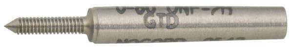 GF Gage - 1/4-20 No Go Truncated Taperlock Thread Setting Plug Gage - Class 3A, Size 1 Handle, Steel - Exact Tool & Supply