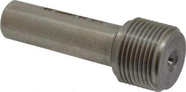GF Gage - 1/2-28, Class 2B, Single End Plug Thread No Go Gage - Hardened Tool Steel, Size 2 Handle Not Included - Exact Tool & Supply