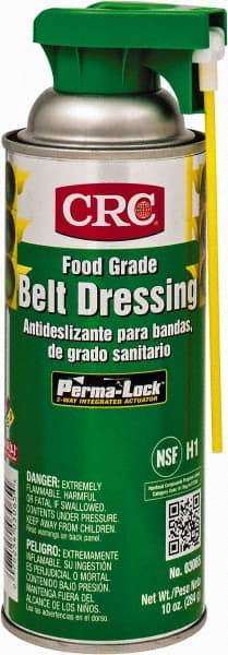 CRC - 16 Ounce Container Clear Aerosol, Belt and Conveyor Dressing - Food Grade, 350°F Max - Exact Tool & Supply
