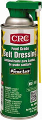 CRC - 16 Ounce Container Clear Aerosol, Belt and Conveyor Dressing - Food Grade, 350°F Max - Exact Tool & Supply