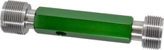 GF Gage - 1-3/8 - 12, Class 2B, Double End Plug Thread Go/No Go Gage - Hardened Tool Steel, Size 5 Handle Included - Exact Tool & Supply