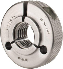 GF Gage - 1-8 Go Single Ring Thread Gage - Class 2A - Exact Tool & Supply