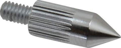 Mitutoyo - #4-48, 5mm Ball Diam, Carbide 60 ° Conical Contact Point - 1/2" Contact Point Length, Use with AGD 1,2,3,4 - Exact Tool & Supply