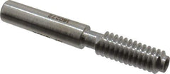 GF Gage - 1/4-20 Go Truncated Taperlock Thread Setting Plug Gage - Class 2A, Size 1 Handle, Steel - Exact Tool & Supply