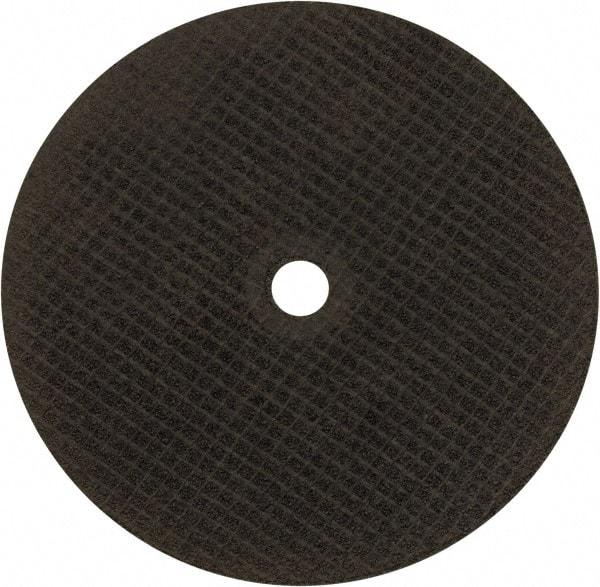 Norton - 7" 24 Grit Aluminum Oxide Cutoff Wheel - 3/32" Thick, 5/8" Arbor, 8,730 Max RPM, Use with Circular Saws - Exact Tool & Supply