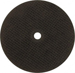Norton - 7" 24 Grit Aluminum Oxide Cutoff Wheel - 3/32" Thick, 5/8" Arbor, 8,730 Max RPM, Use with Circular Saws - Exact Tool & Supply