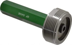 GF Gage - 2-1/2 - 8 Single End Tapered Plug Pipe Thread Gage - Handle Size 6, With Handle, NPT-L1 Tolerance - Exact Tool & Supply