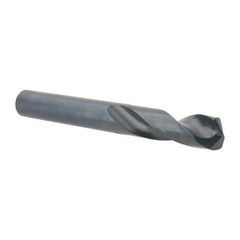 Guhring - 15/32" 130° Spiral Flute Cobalt Screw Machine Drill Bit - Oxide Finish, Right Hand Cut, 51mm Flute Length, 102mm OAL, Standard Point, Straight Shank - Exact Tool & Supply