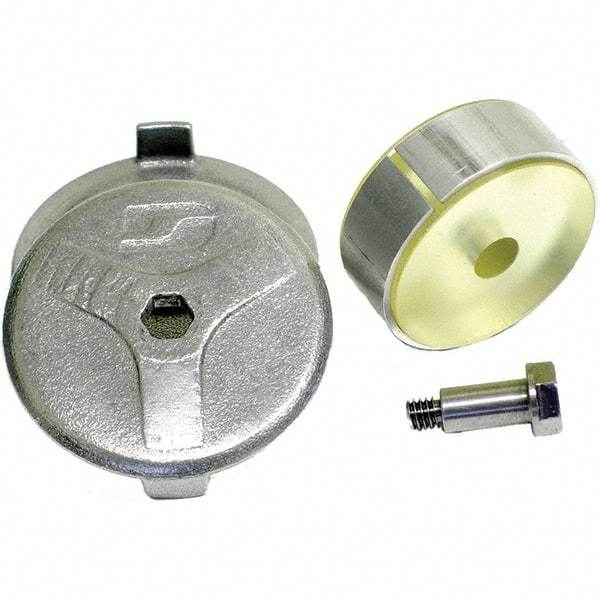 Dynabrade - Brush Mounting Wheel Hub Assembly - Compatible with 4" DynaZip Surface Preparation Tools - Exact Tool & Supply