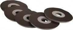 Porter-Cable - 9" Diam 1" Hole 180 Grit Fiber Disc - Very Fine Grade, Aluminum Oxide, 5,000 Max RPM - Exact Tool & Supply
