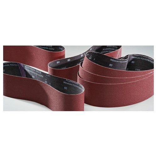 2″ × 48″-180 Grit - Aluminum Oxide - Resin Waterproof Cloth Belt - Exact Tool & Supply