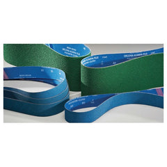 6″ × 48″-40 Grit - Zirconia Alumina - Resin Cloth Narrow Belt - Exact Tool & Supply