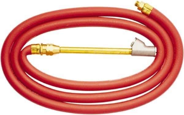 Milton - Inflator Gauge Hose Whip - Use with Milton 500 Series Inflator Gauges - Exact Tool & Supply