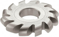 Keo - 1/16" Radius, 1/8" Circle Diam, 2-1/4" Cutter Diam, Arbor Connection, Convex Radius Cutter - High Speed Steel, Uncoated, Form Relieved, 16 Teeth - Exact Tool & Supply