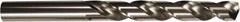 Guhring - 4.4mm 130° Cobalt Jobber Drill - Bright Finish, Right Hand Cut, Spiral Flute, Straight Shank, 80mm OAL, Split Point - Exact Tool & Supply