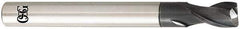 OSG - 12mm, 2 Flute, Single End, Solid Carbide, 1.5mm Corner Radius End Mill - 110mm OAL, 30° Helix, Right Hand Flute, 18mm LOC, Right Hand Cut, - Exact Tool & Supply