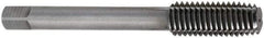 OSG - M10x1.50 Metric Coarse H7 Thread Limit Bottoming Thread Forming Tap - Solid Carbide, Bright Finish, 75mm OAL, 32mm Thread Length, Right Hand Thread, Series 369 - Exact Tool & Supply