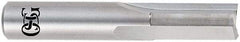 OSG - 1/8" Diam, 1/8" Shank Diam, 1/2" Length of Cut, 3 Flute Straight Router Bit - 1-1/2" Overall Length, Right Hand Cut, Solid Carbide - Exact Tool & Supply