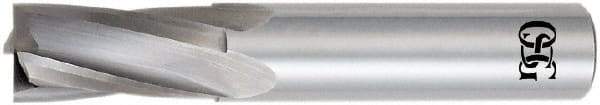 OSG - 5/64", 1/4" LOC, 1/8" Shank Diam, 1-1/2" OAL, 4 Flute, Solid Carbide Square End Mill - Single End, Uncoated, Spiral Flute, 15° Helix, Centercutting, Right Hand Cut, Right Hand Flute, Series 409 - Exact Tool & Supply