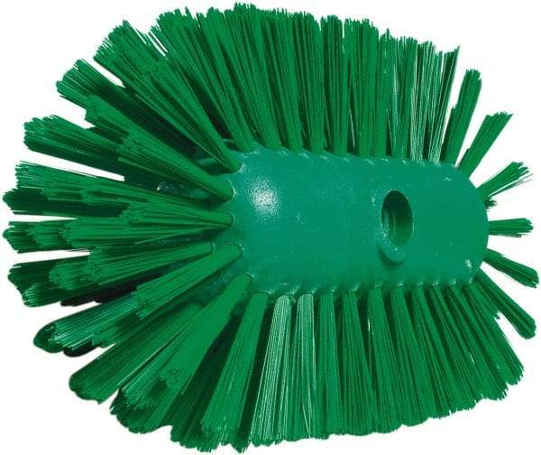 PRO-SOURCE - Nylon Valve Brush - 13-1/2" OAL, 10" Head Length, Steel Handle - Exact Tool & Supply