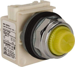 Square D - 120 V Yellow Lens Indicating Light - Exact Tool & Supply