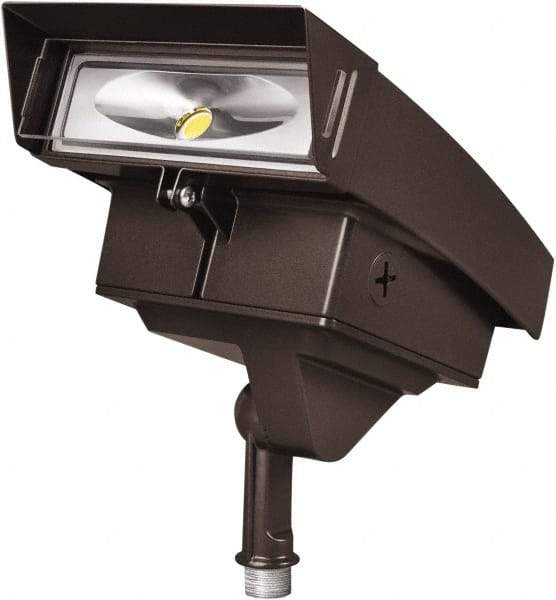 Cooper Lighting - Aluminum, Knuckle Mount Floodlight Kit - For Use with Crosstour LED Wall Pack Luminaire - Exact Tool & Supply