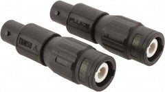 Fluke - Black Electrical Test Equipment Cable Terminator - Use with Fluke 190-504 Scope Meters - Exact Tool & Supply