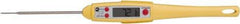 Cooper - -40 to 450°F Pocket Digital Thermometer - 3-Digit LCD Display, Thermistor Sensor, 1.5 Volt Battery Power - Exact Tool & Supply